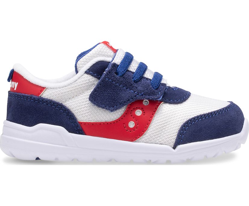 Saucony Jazz Riff Sneakers Barn Röda Vita Blå | Sverige 003SGL